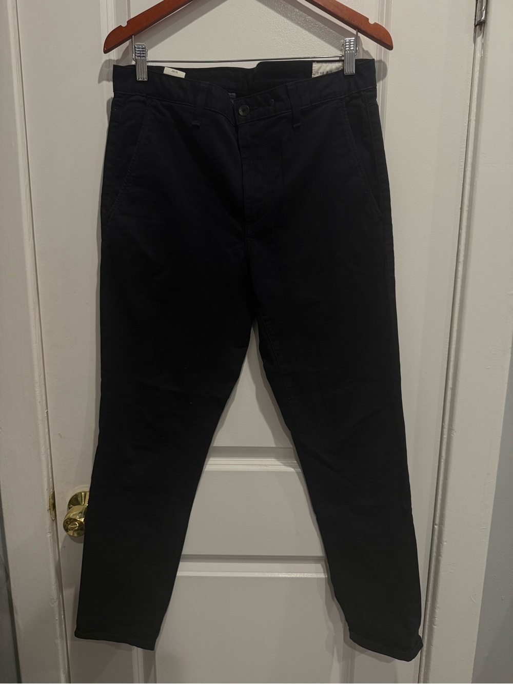 Men's Black Chino Pants